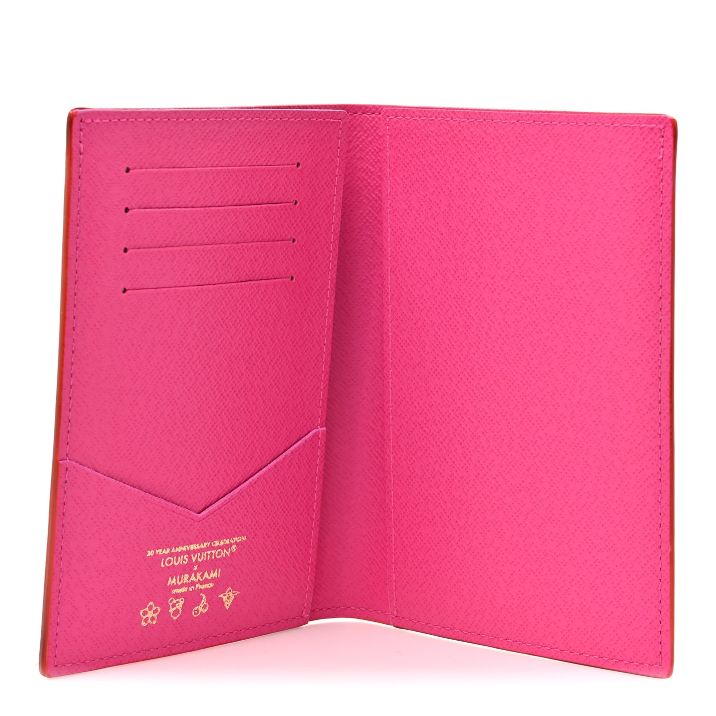LV X TM Monogram Multicolor Passport Cover White