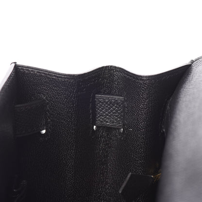 Hermes Epsom Kelly Sellier 28 Black 17 of 37