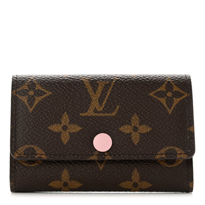 Louis Vuitton Monogram Multicles 6 Key Holder Rose Ballerine 1 of 7
