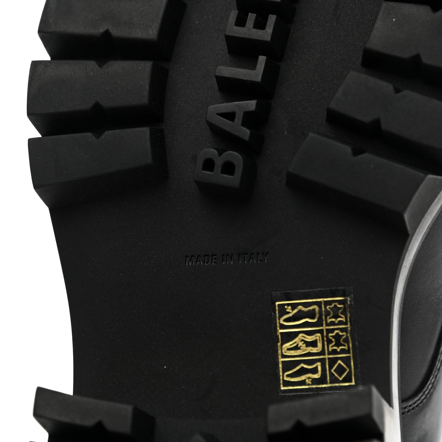 Calfskin Outdoor Rim Combat Boots 39 Black