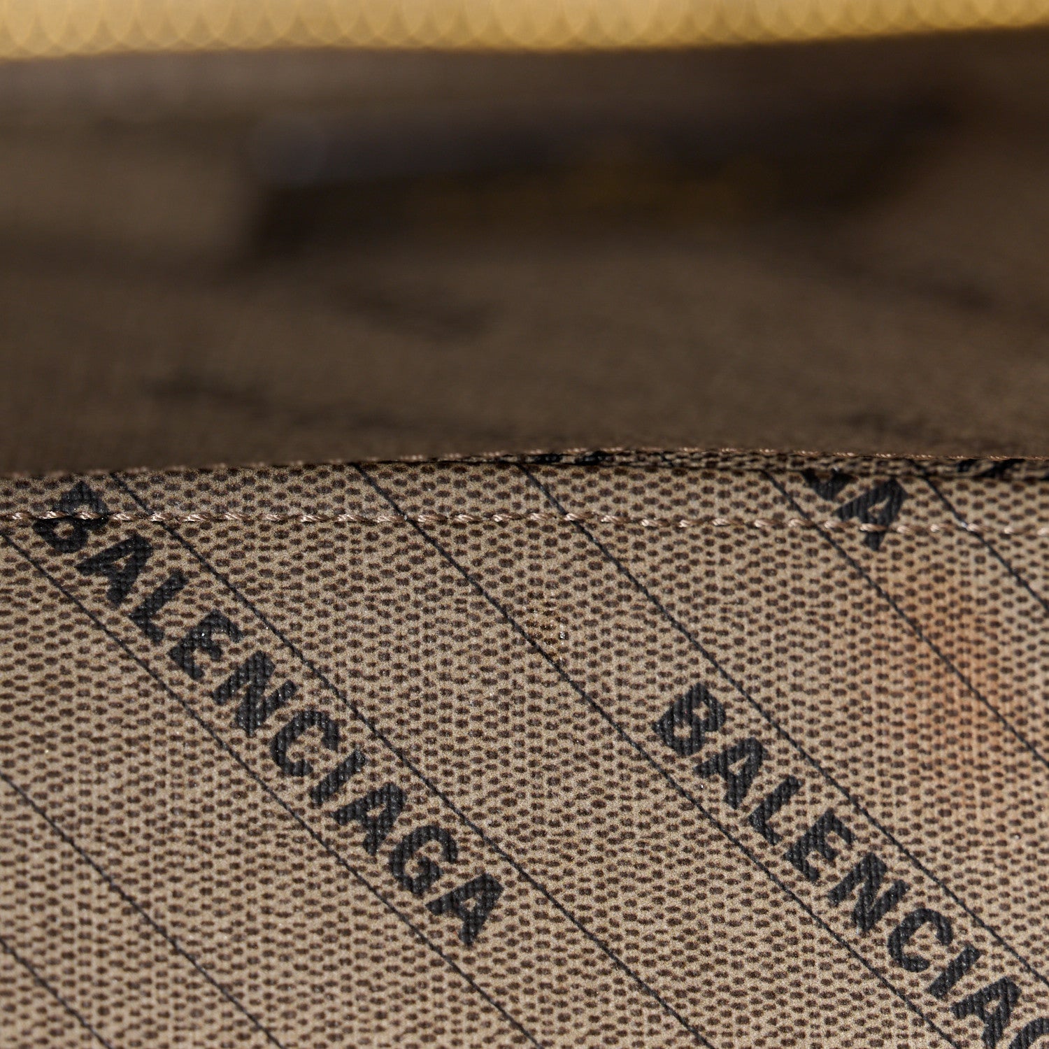 Balenciaga X GUCCI GG Supreme Monogram Medium Hourglass Top Handle Bag Beige Ebony 13 of 13