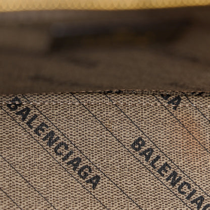 Balenciaga X GUCCI GG Supreme Monogram Medium Hourglass Top Handle Bag Beige Ebony 13 of 13