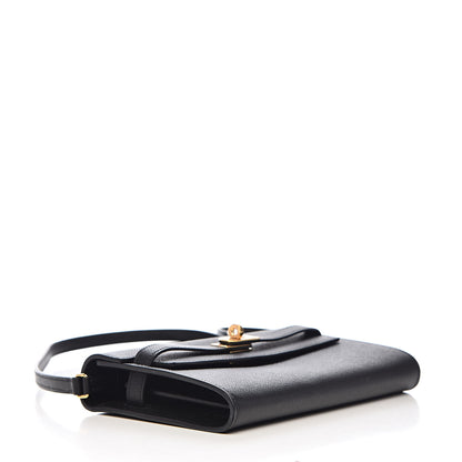 Hermes Epsom Kelly Wallet To Go Black 4 of 11
