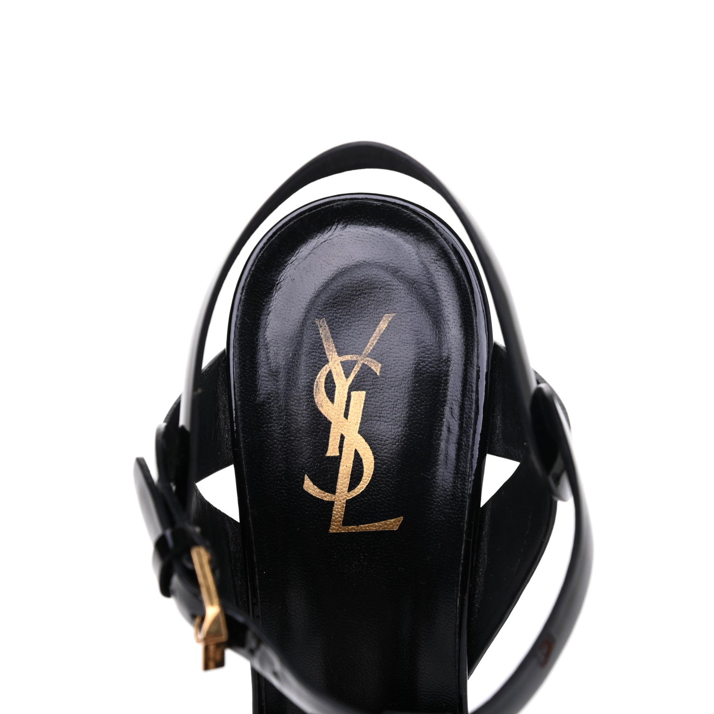 Patent Tribute 105 Platform Sandals 40 Black