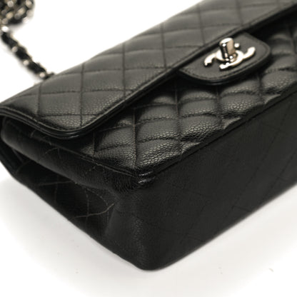 Chanel Caviar Quilted Small Double Flap Black 12 of 12