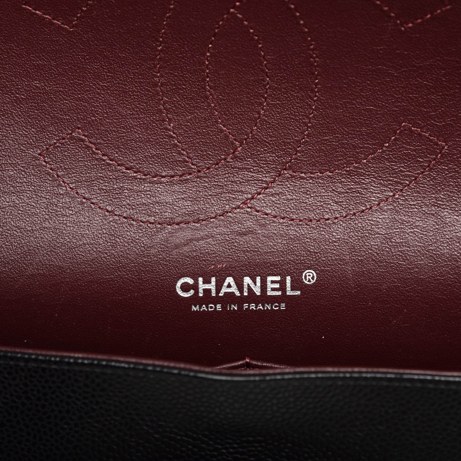 Chanel Caviar Quilted Jumbo Double Flap Black 6 of 8