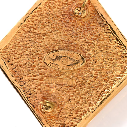 Chanel Metal CC Brooch Gold 4 of 4