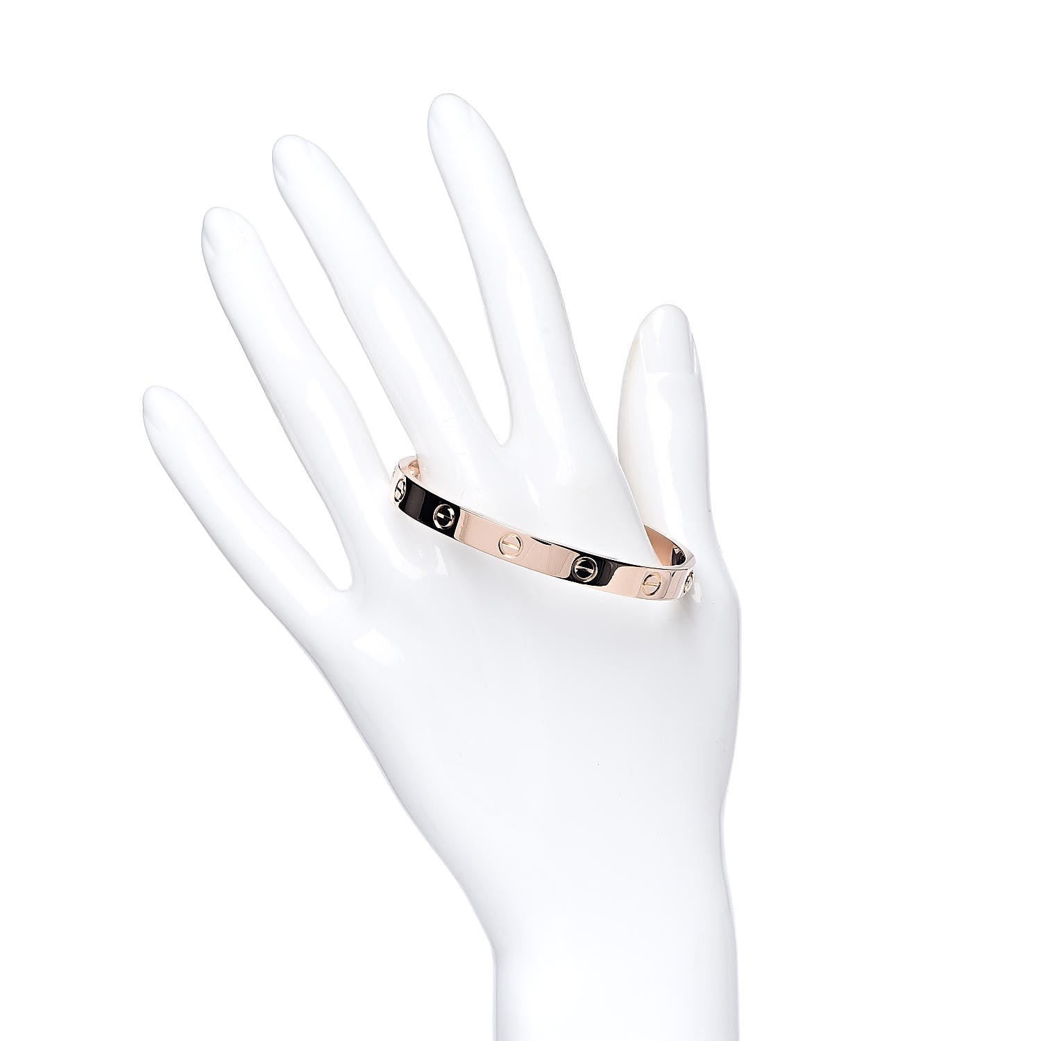 Cartier 18K Pink Gold LOVE Bracelet 16 2 of 6