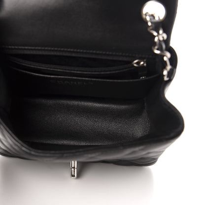 Chanel Lambskin Quilted Mini Square Flap Black 3 of 11