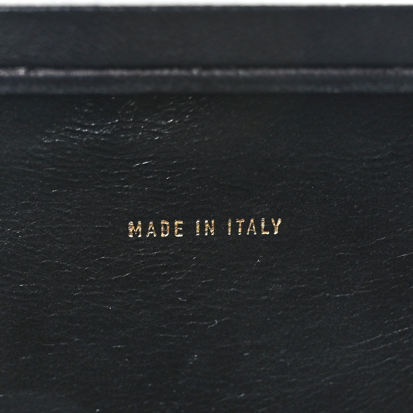 Lambskin Quilted CC Handle Bag Black