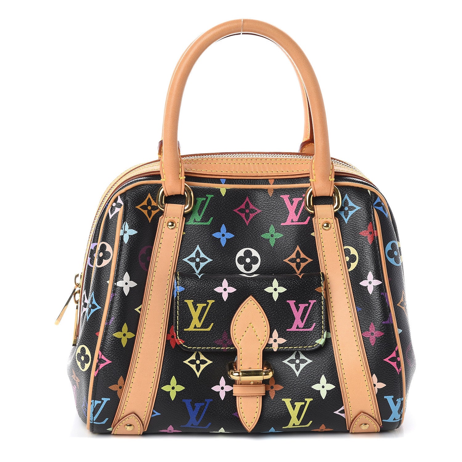 Louis Vuitton Monogram Multicolor Priscilla Black 1 of 8