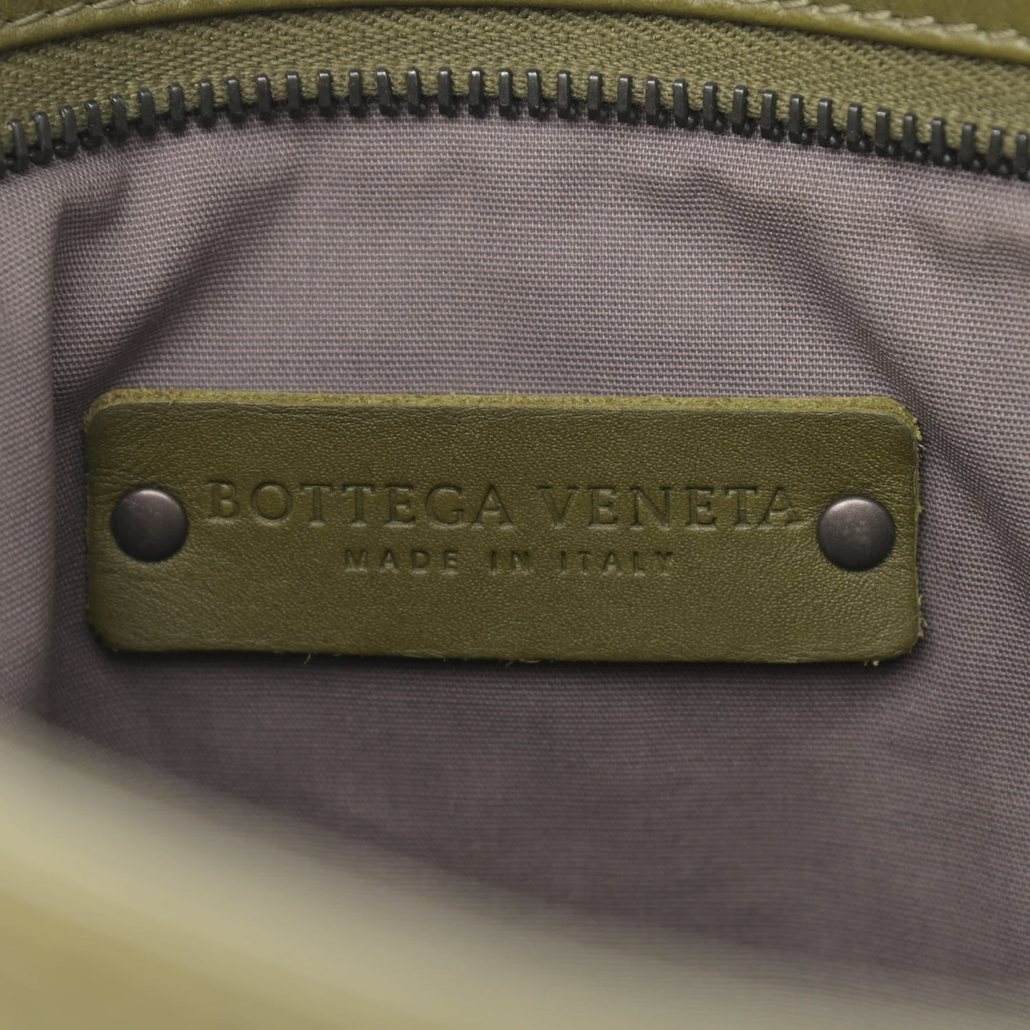 Nappa Intrecciato VN Crossbody Messenger Bag Mud