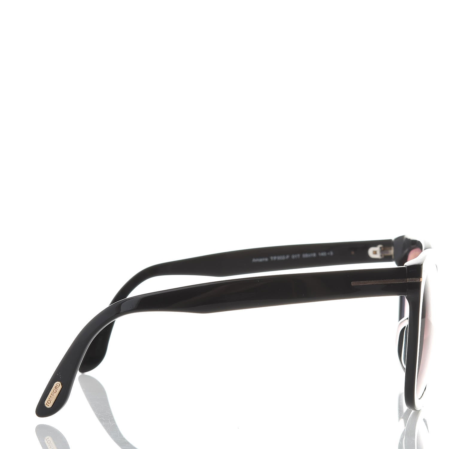 Tom Ford Amarra Sunglasses TF502 Black 2 of 7