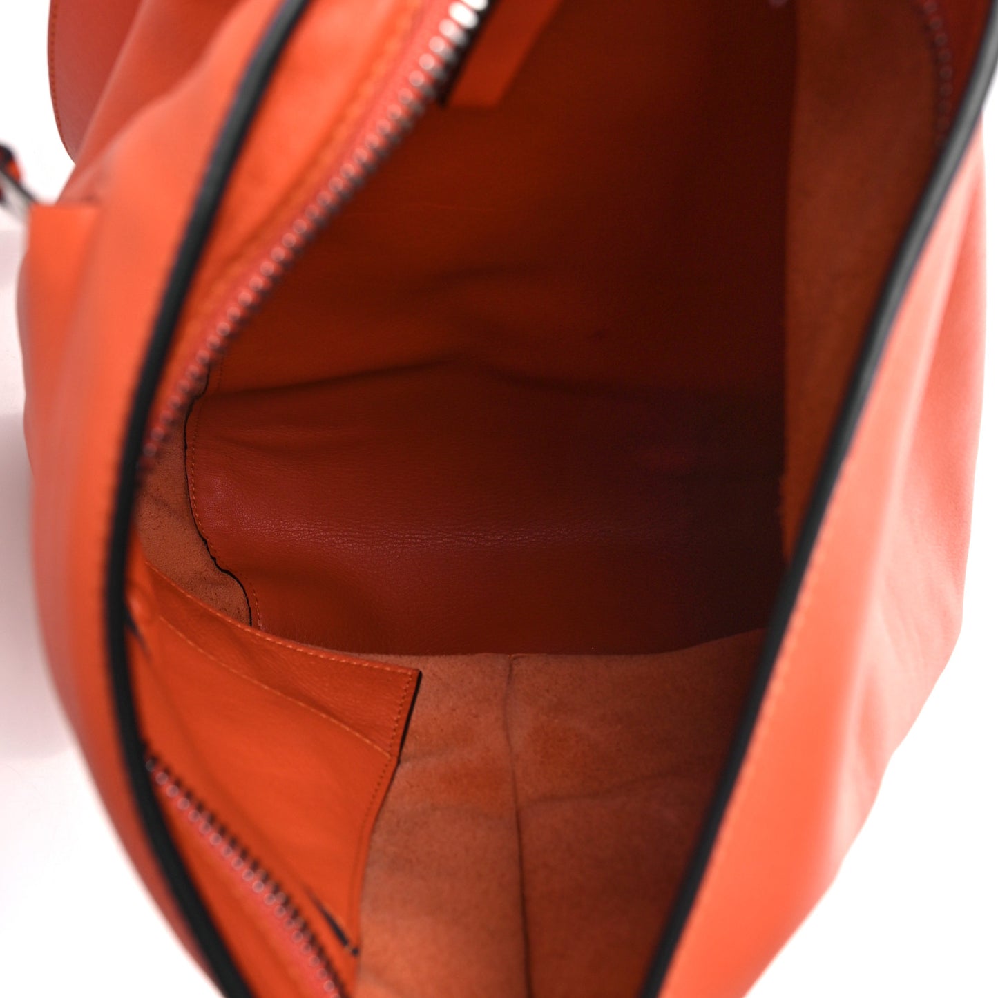 Soft Grained Calfskin Anton Sling Pumpkin