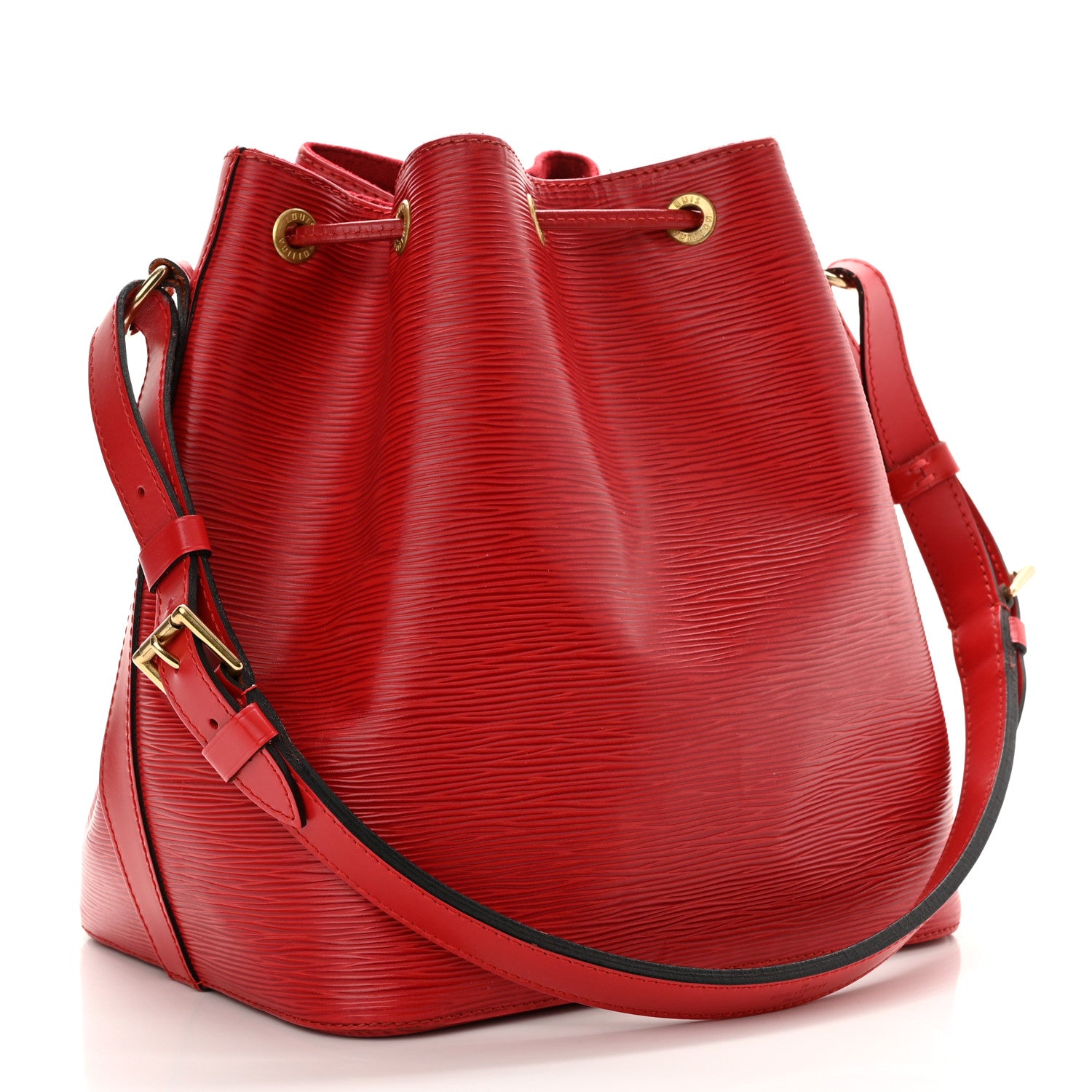 Louis Vuitton Epi Petit Noe Castillan Red 3 of 12