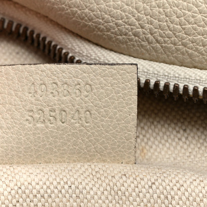 Gucci Grained Calfskin Coco Capitan Logo Belt Bag White 7 of 10