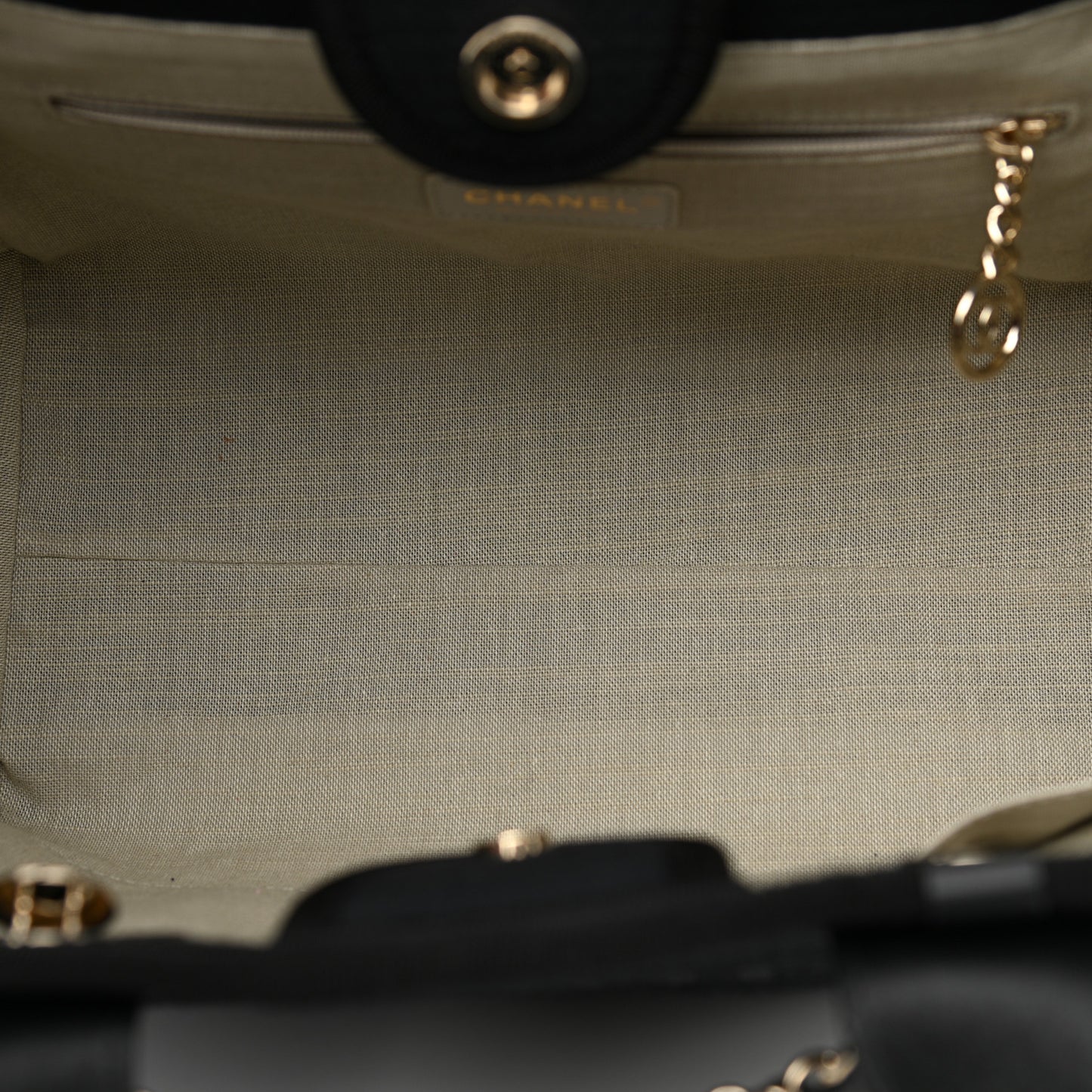 Mixed Fibers Small Deauville Tote Black