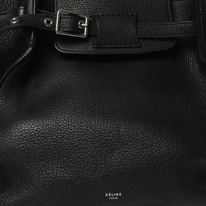 Celine Supple Grained Calfskin Small Long Strap Big Bag Black 7 of 13