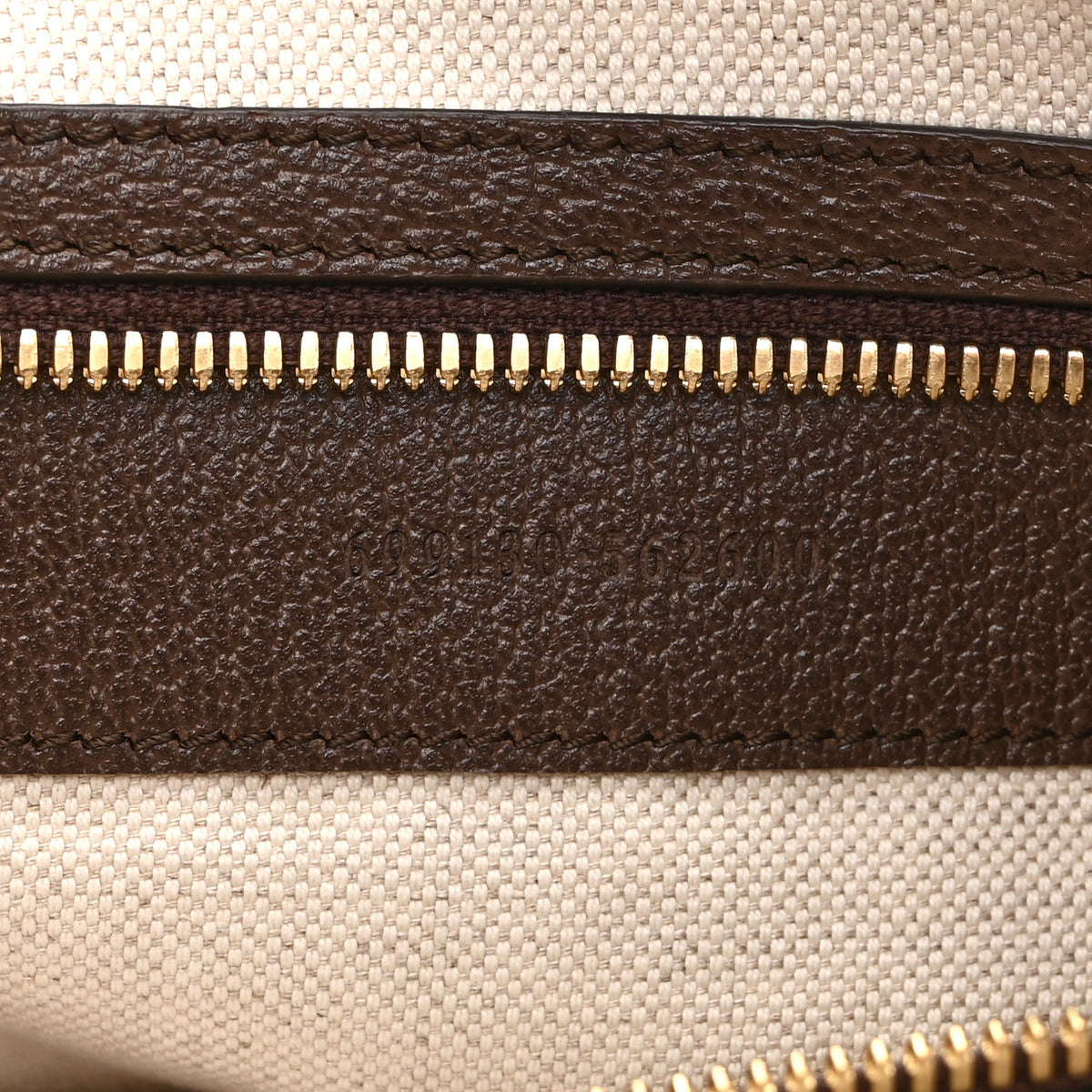Monogram Jumbo GG Textured Dollar Calfskin Web Wristlet Messenger Bag Camel Ebony New Acero