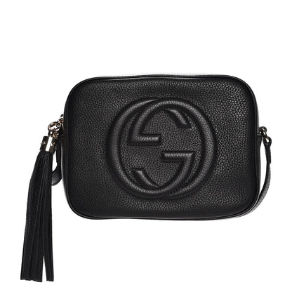 Gucci Pebbled Calfskin Small Soho Disco Bag Black 1 of 7