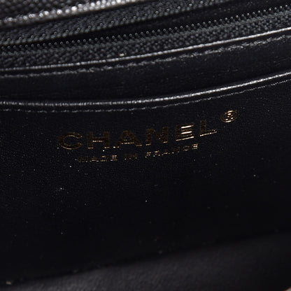 Chanel Caviar Quilted Mini Rectangular Flap Black 6 of 8