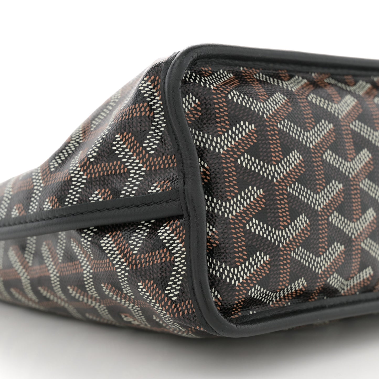 Goyardine Reversible Mini Anjou Black