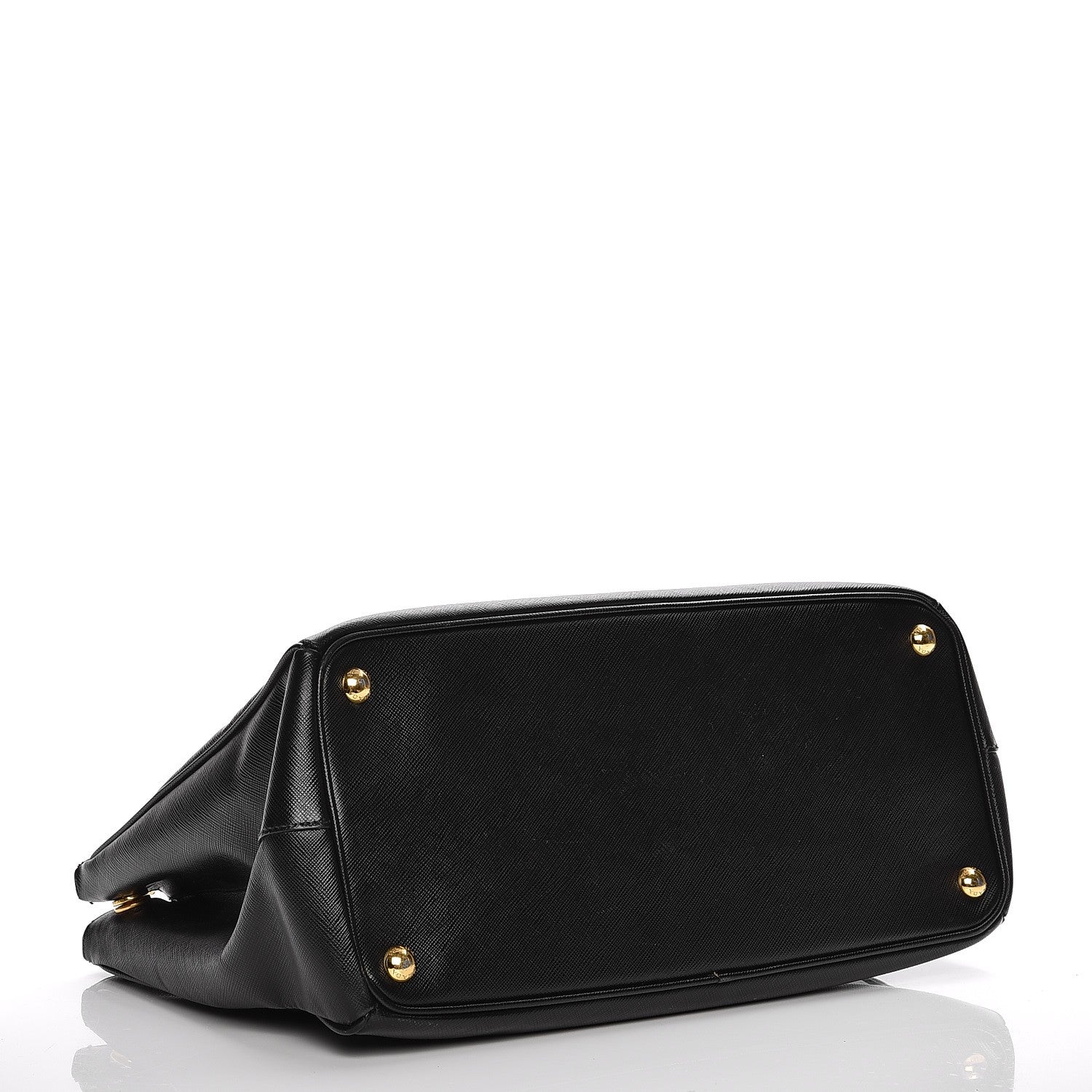 Prada Saffiano Medium Galleria Double Zip Tote Black 4 of 14