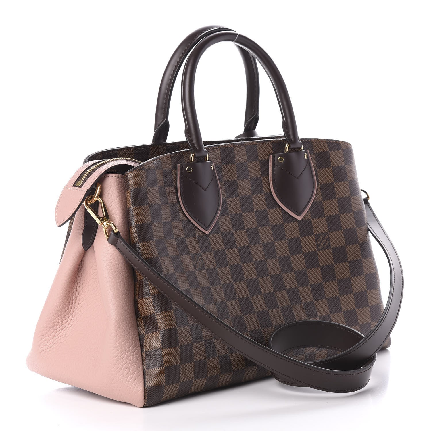 Louis Vuitton Cuir Taurillon Damier Ebene Normandy Magnolia 4 of 11