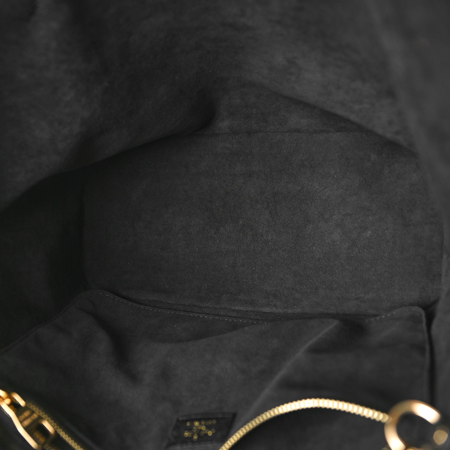Louis Vuitton Empreinte Monogram Giant Neverfull MM Black Beige 6 of 12