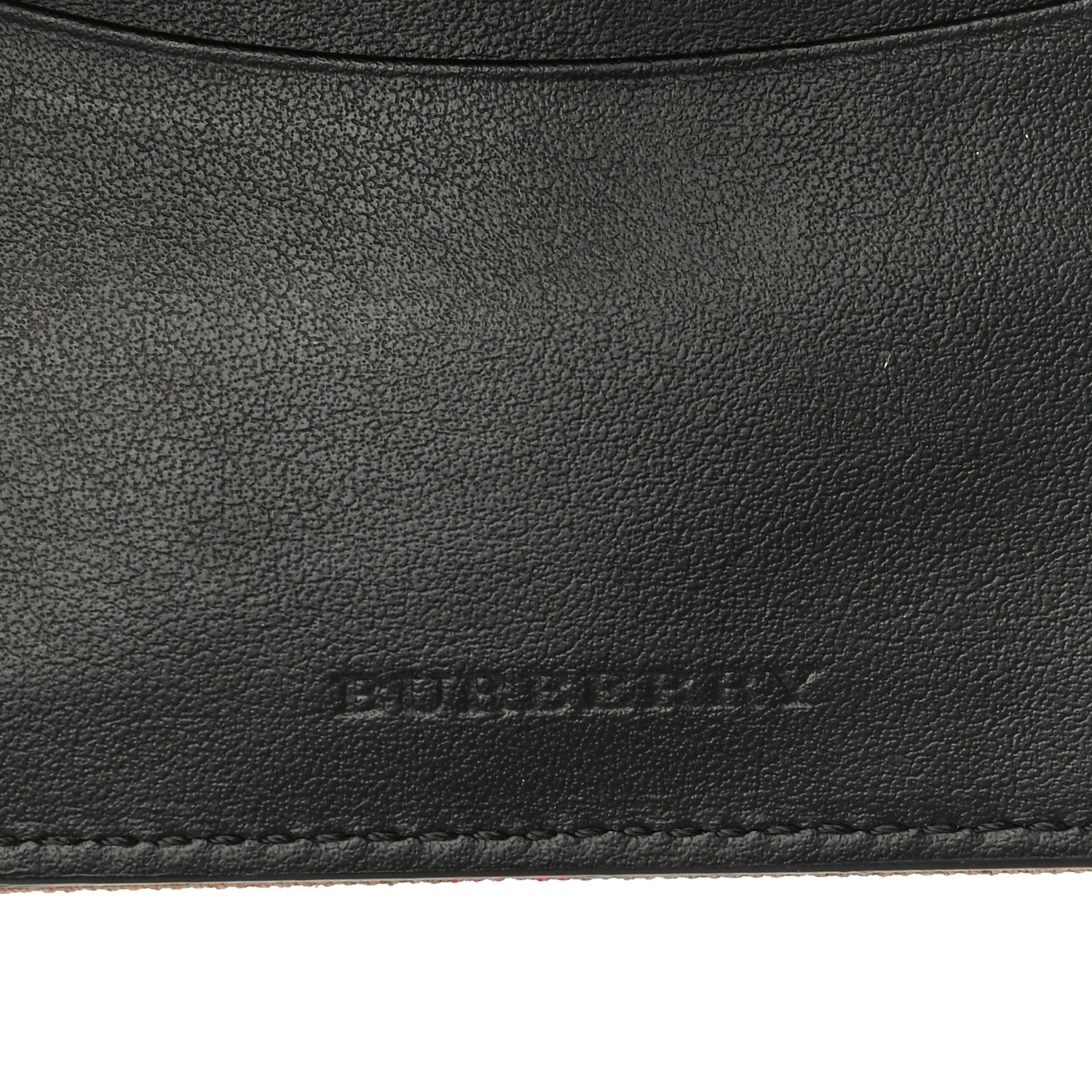 Burberry House Check Luna French Wallet Black 9 of 12