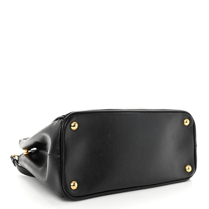 Prada Saffiano Medium Galleria Double Zip Tote Black 4 of 9