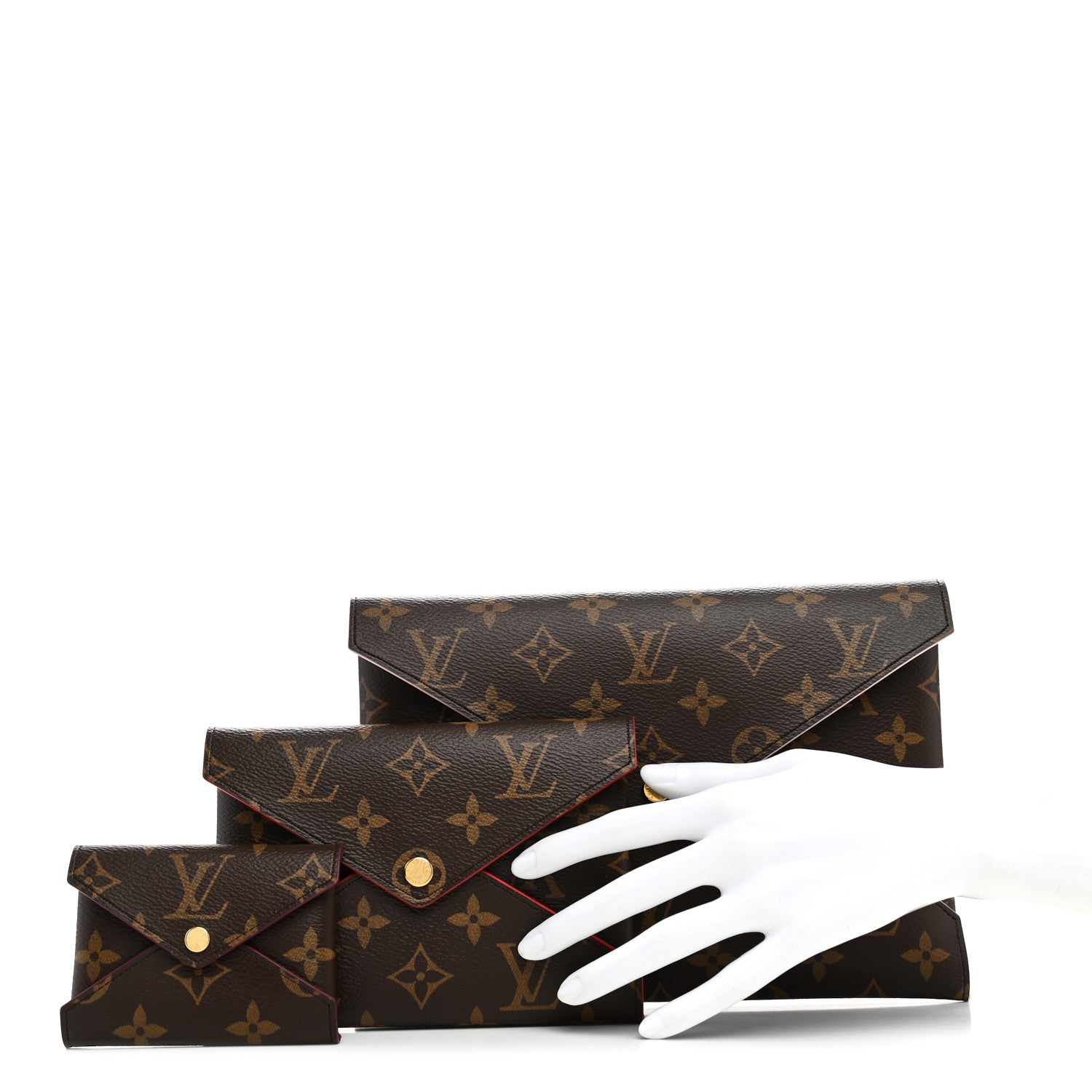 Louis Vuitton Monogram Kirigami Pochette Set 2 of 8