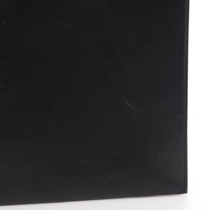 Saint Laurent Calfskin Zipped Clutch Black 9 of 12