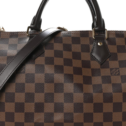 Louis Vuitton Damier Ebene Speedy Bandouliere 30 6 of 10