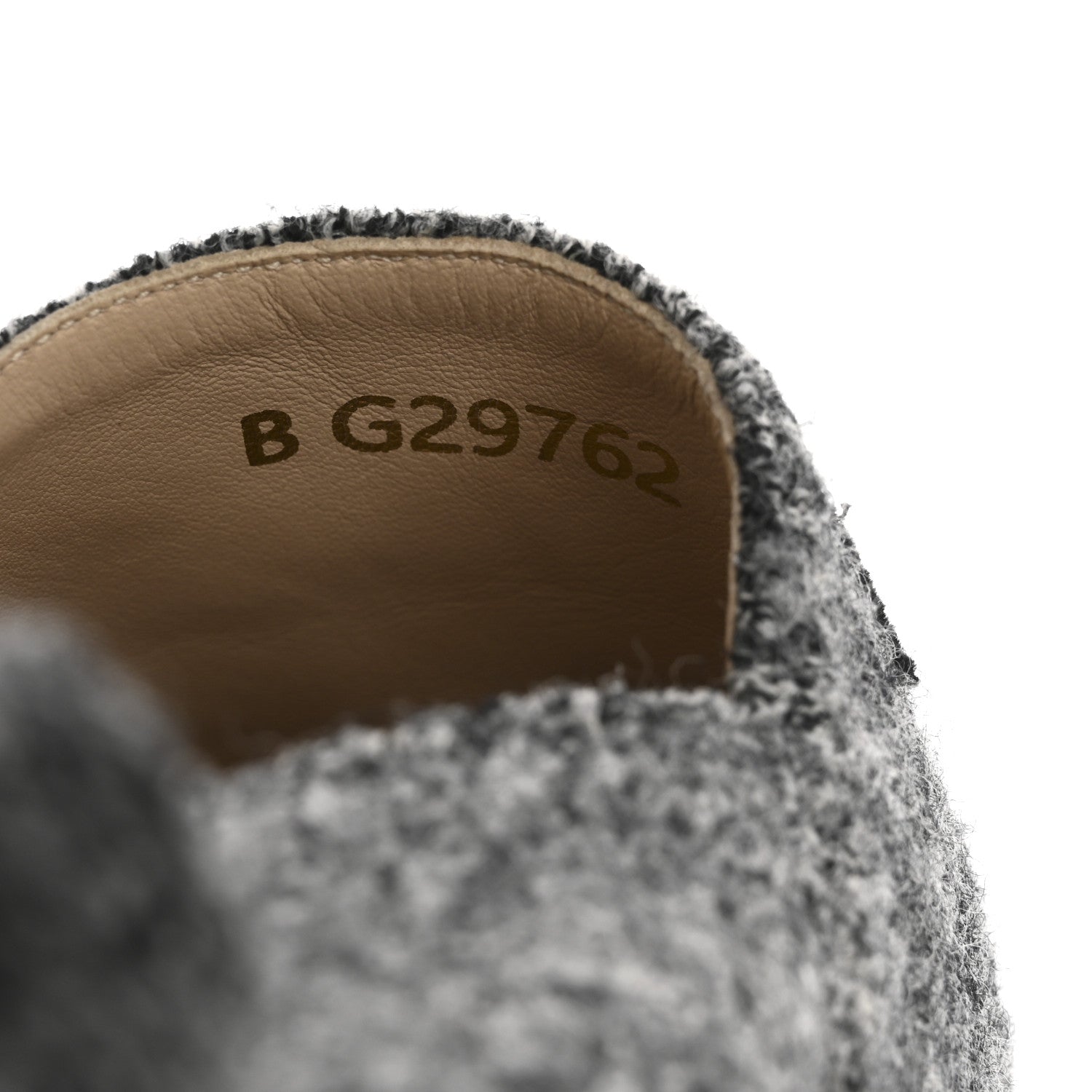 Chanel Tweed Velvet CC Espadrilles 39 Grey Black 9 of 9