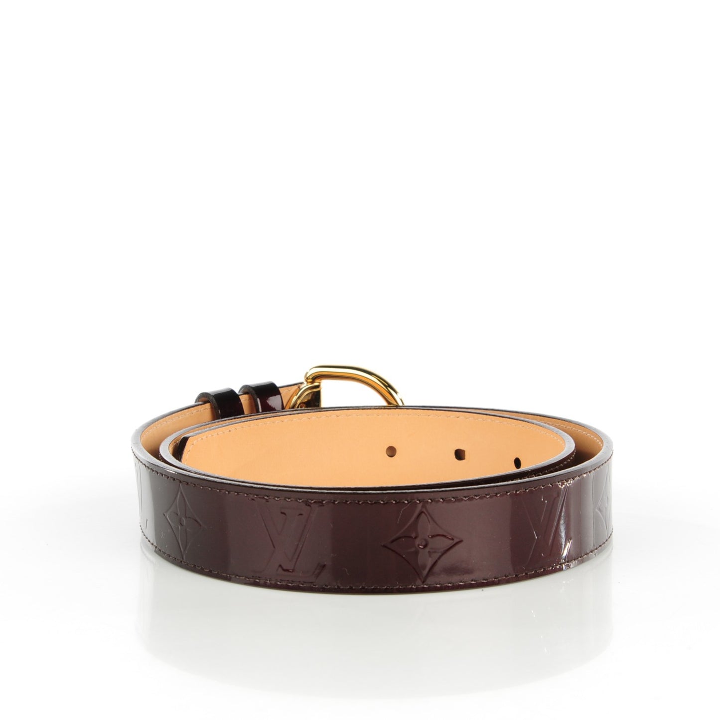 Vernis Ceinture 30mm Belt 80 32 Amarante