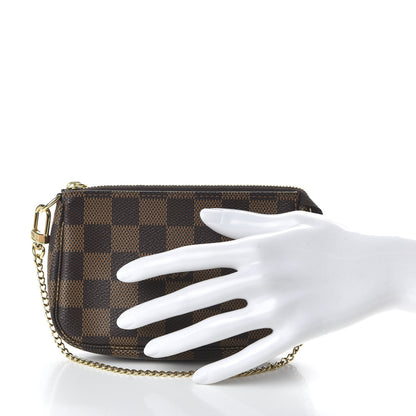 Louis Vuitton Damier Ebene Mini Pochette Accessories 2 of 11