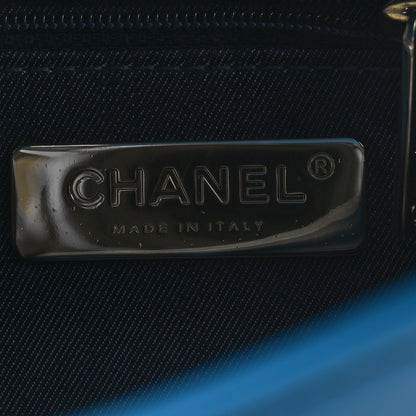 Chanel Lambskin CC Mania Flap Bag Turquoise 5 of 10