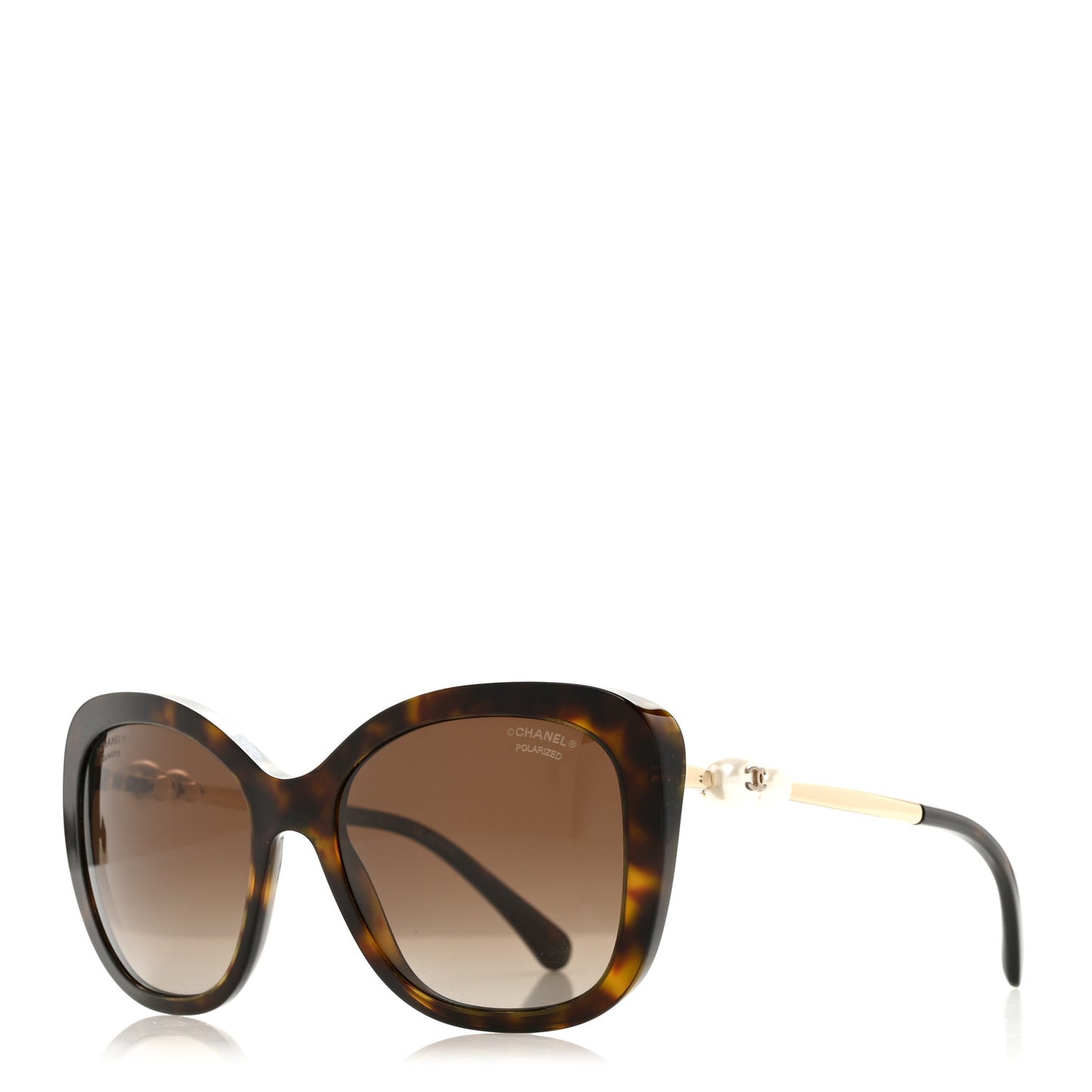 Acetate Pearl Winter Butterfly Sunglasses 5339-H  Tortoise