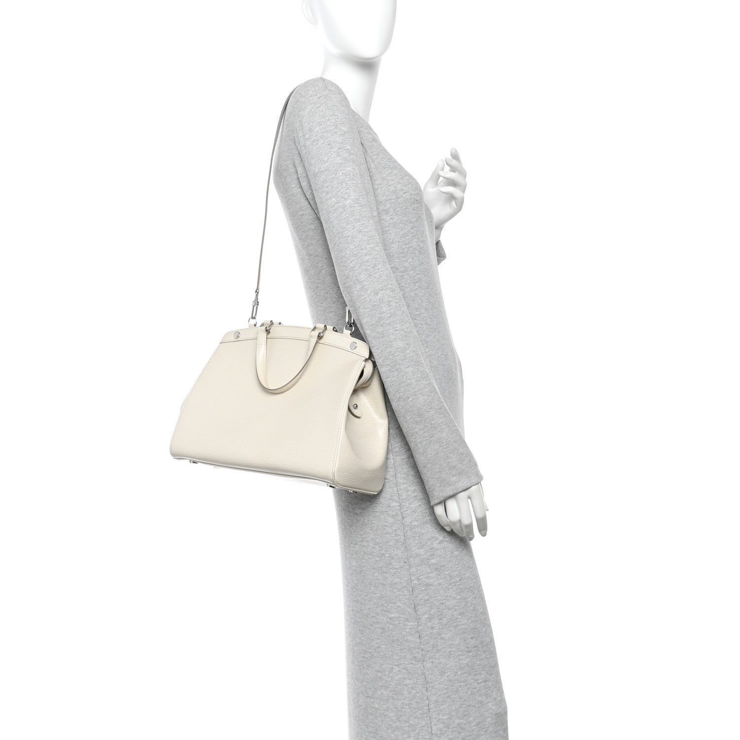Louis Vuitton Epi Brea MM Ivory 2 of 10