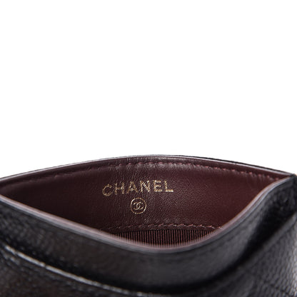 Chanel Caviar Quilted Card Holder Black 7 of 9