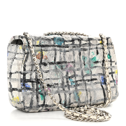 Chanel Calfskin Hand Painted Graffiti Mini Flap Multicolor 3 of 9