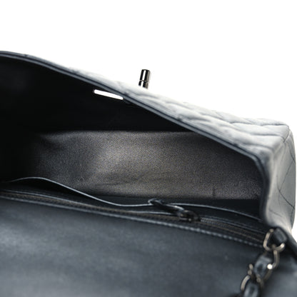 Chanel Pearly Lambskin Quilted Mini Rectangular Flap So Black 5 of 11