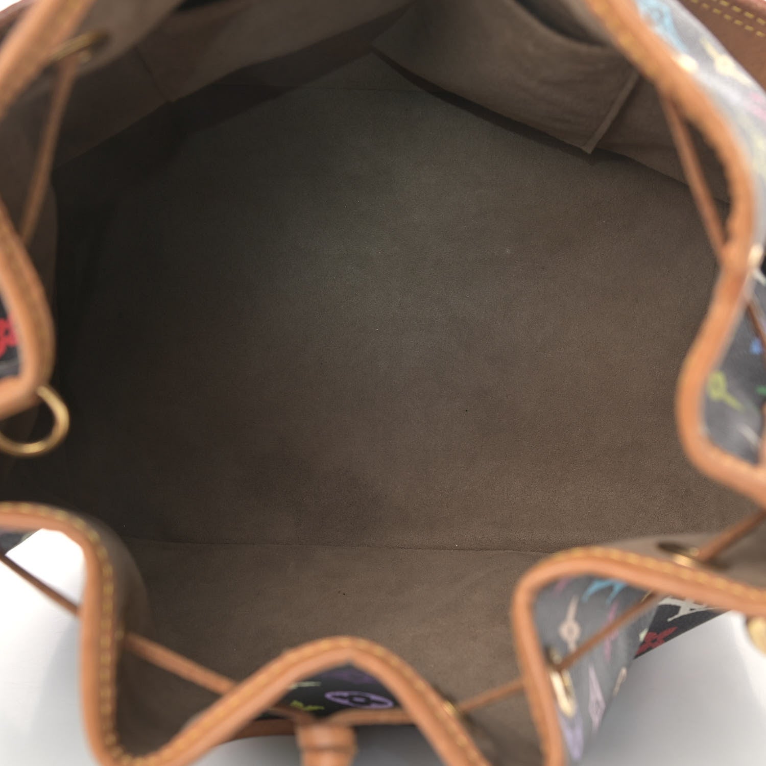 Louis Vuitton Monogram Multicolor Petit Noe Black 4 of 10