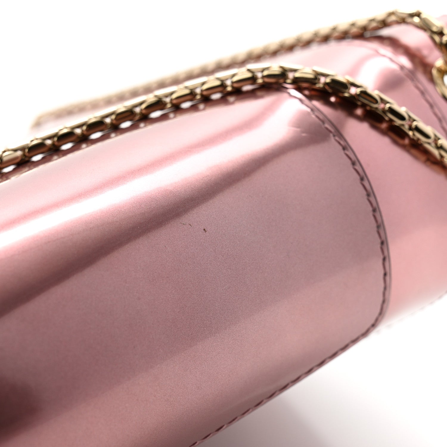 Bulgari Metallic Calfskin Serpenti Forever Crossbody Bag Rose Quartz 12 of 14