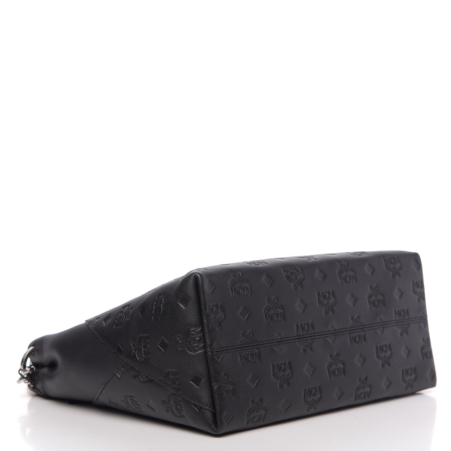 MCM Calfskin Ottomar Medium Klara Hobo Black 4 of 11