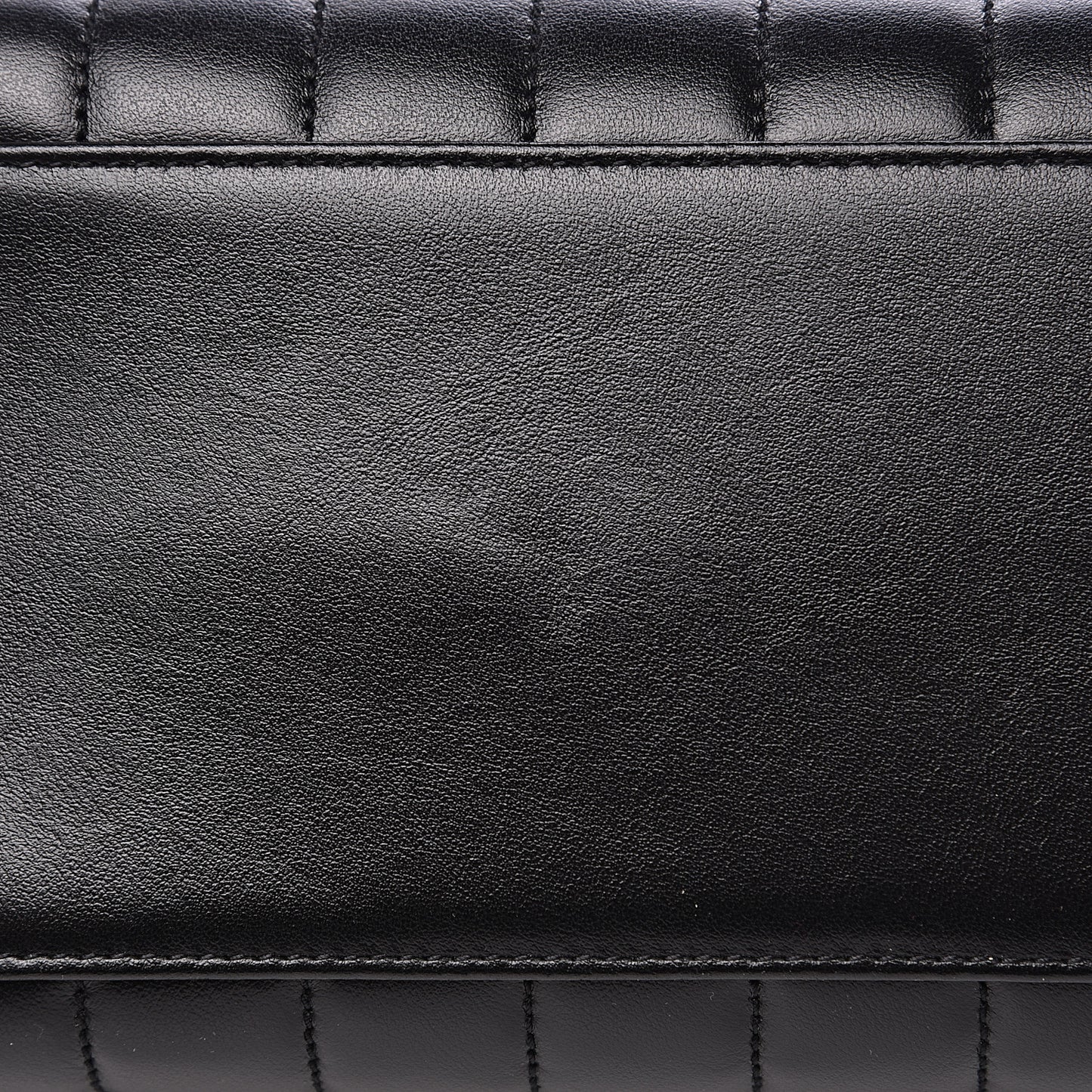 Calfskin Y Quilted Monogram Medium Loulou Chain Satchel Black