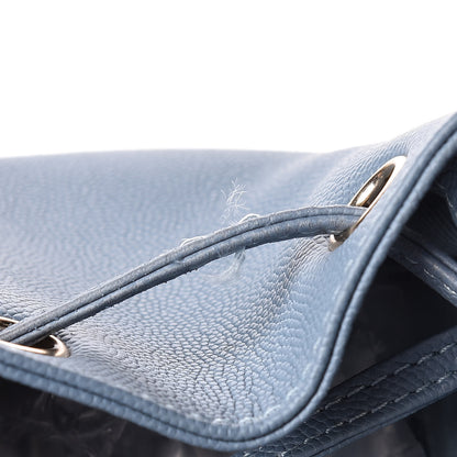 Chanel Caviar Quilted Business Affinity Backpack Light Blue 11 of 14