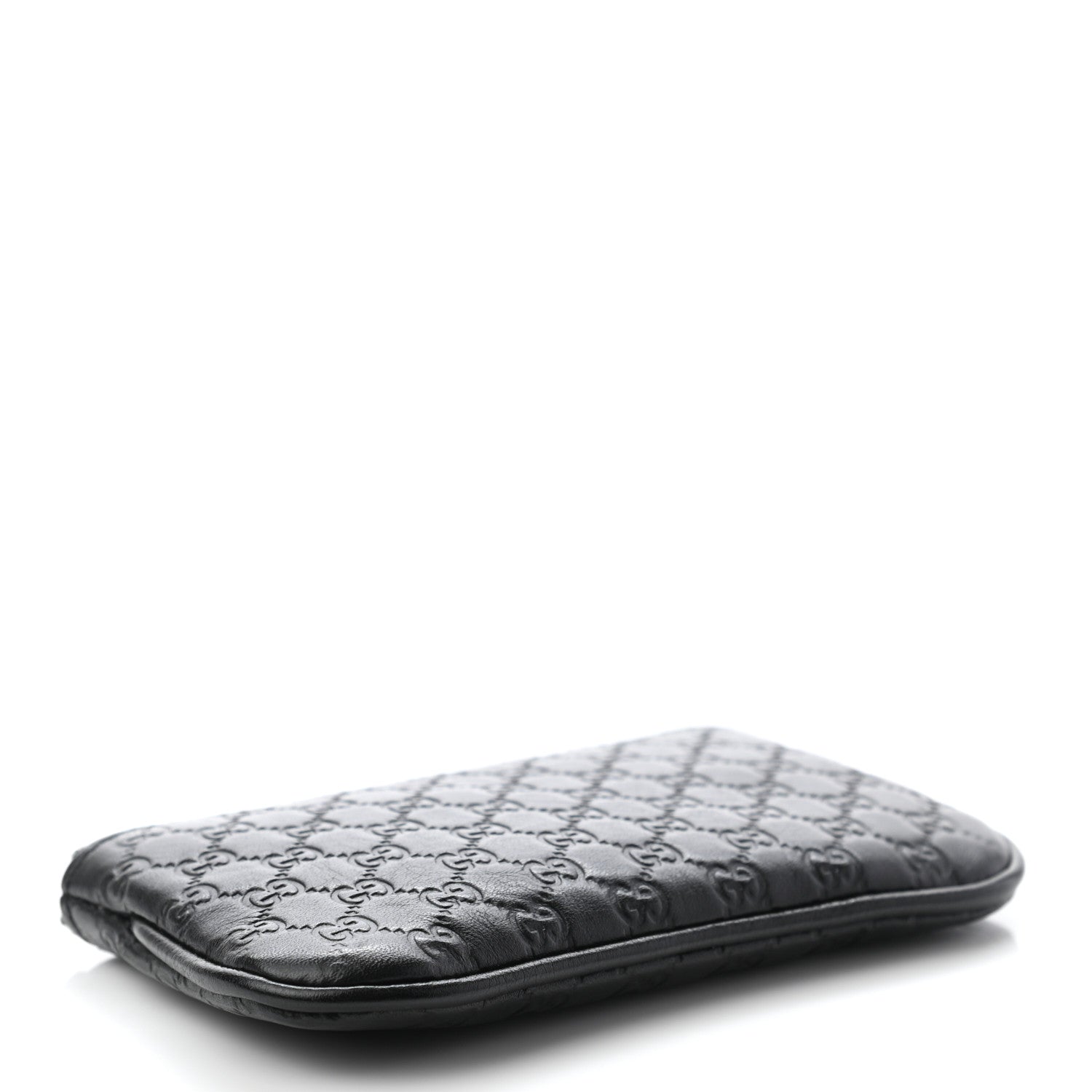 Gucci Microguccissima Key Ring Coin Case Black 4 of 7