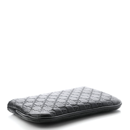 Gucci Microguccissima Key Ring Coin Case Black 4 of 7